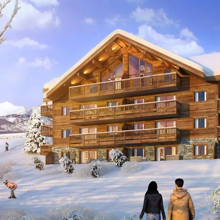 Apartment De Standing Aux Pieds Des Pistes Avec Parking Couvert - Fr-1-416-183 *